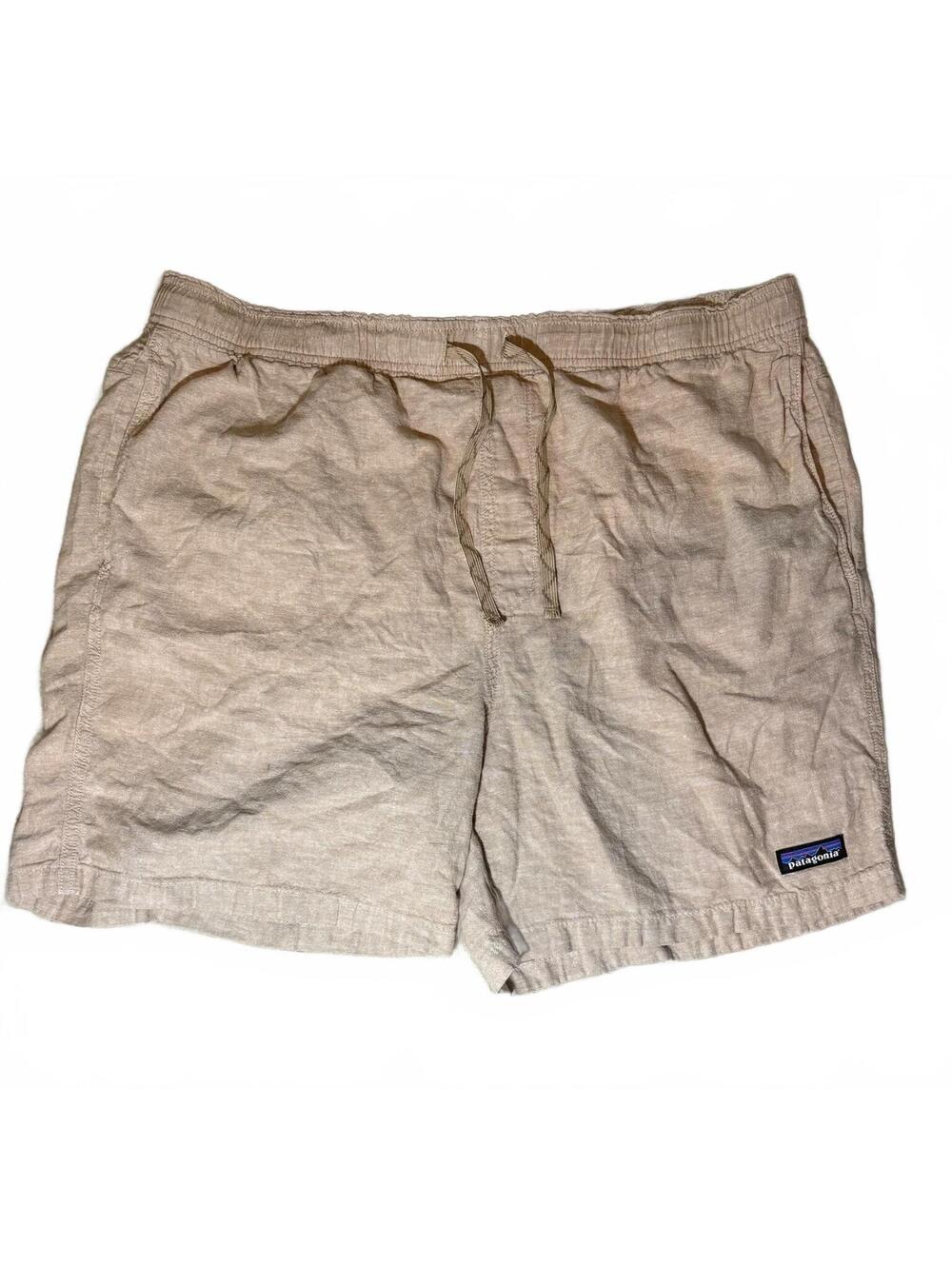 Patagonia Drawstring Shorts 100% Organic Cotton - Men’s XL 6” inseem